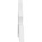 Ekena Millwork Vanguard Architectural Grade PVC Gable Bracket, 48"W x 18"H x 2"D x 4"F, 9/12 Pitch GBP048X18X0204VAN00 - alternate 2